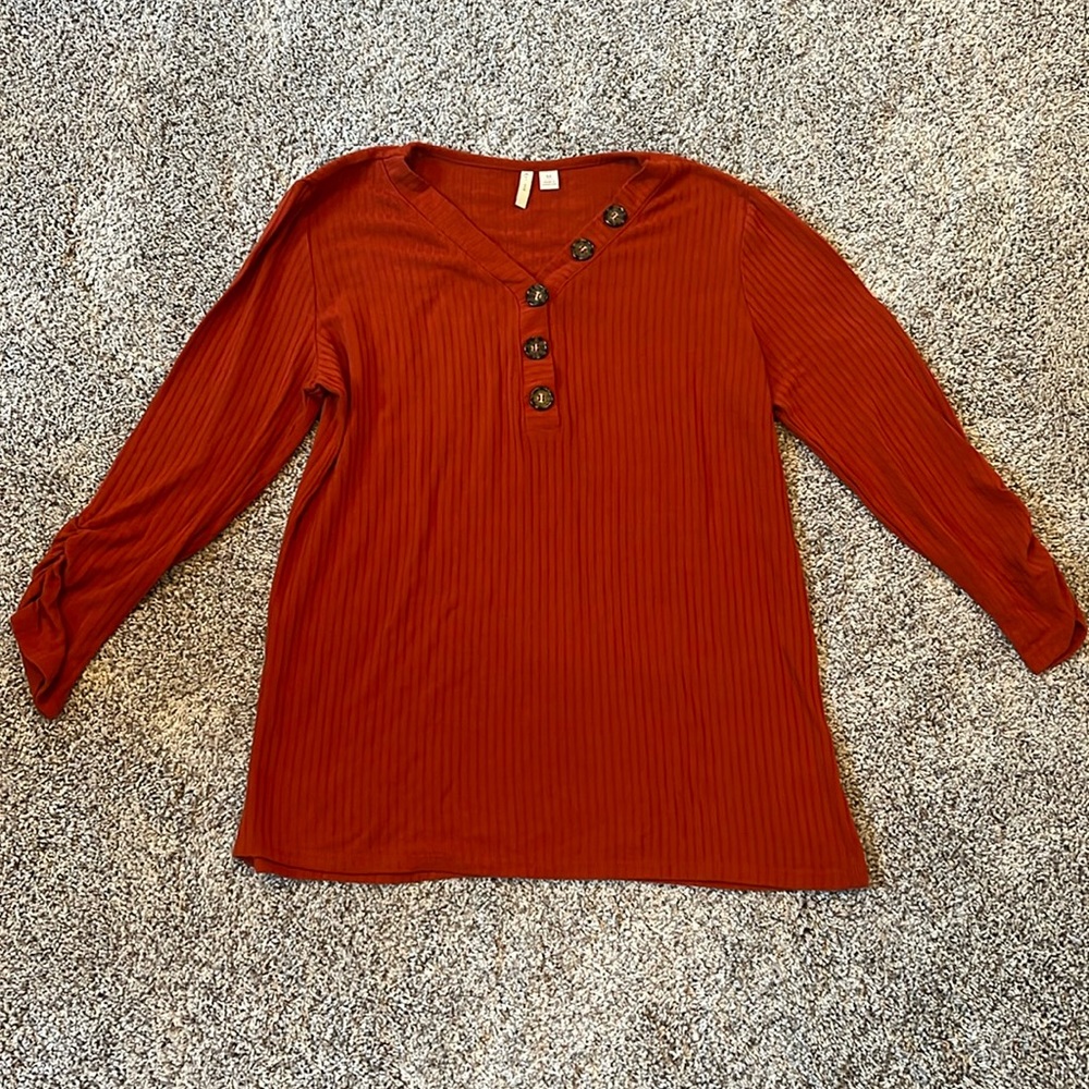 Cato medium orange shirt